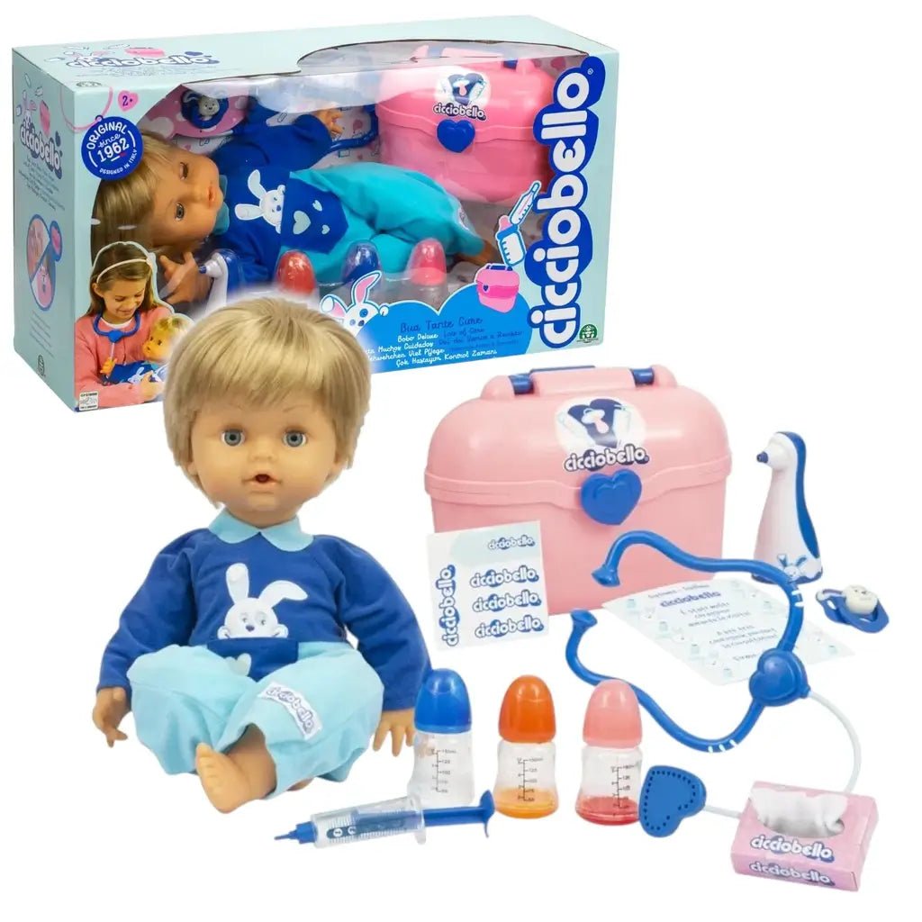 Cicciobello Bua Tante Cure Deluxe 42 cm con Accessori Giochi