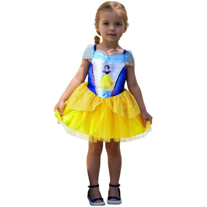 Disney Vestiti Carnevale Anni Bimba Costume Disney Biancaneve