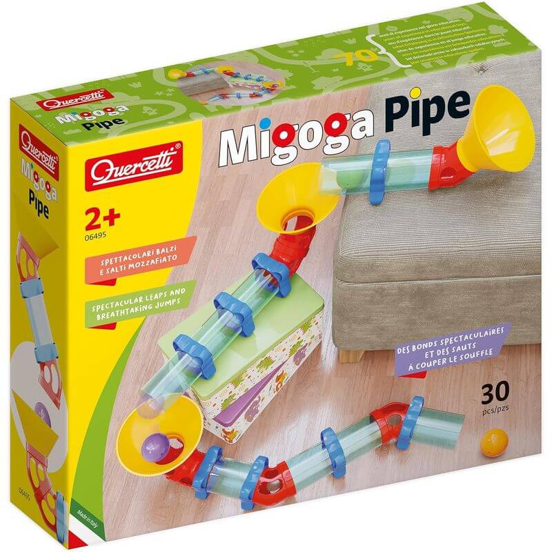 Quercetti Migoga Pipe Pista Creativa per Biglie 6495 Per Bambini