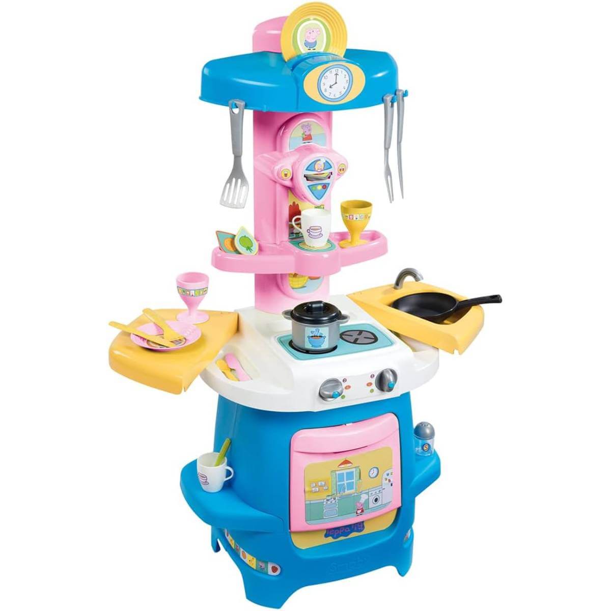 Cucina Cookie di Smoby Peppa Pig Per bambine. Coloratissima cucina giocattolo è perfetta per i piccoli chef a partire dai 3 anni di età 3 (19093090)