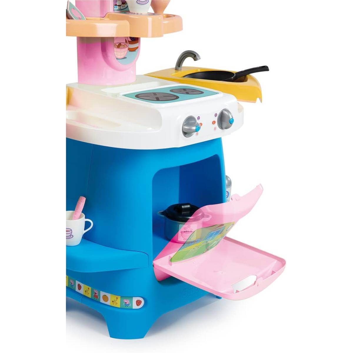 Cucina Cookie di Smoby Peppa Pig Per bambine. Coloratissima cucina giocattolo è perfetta per i piccoli chef a partire dai 3 anni di età 4 (19093091)