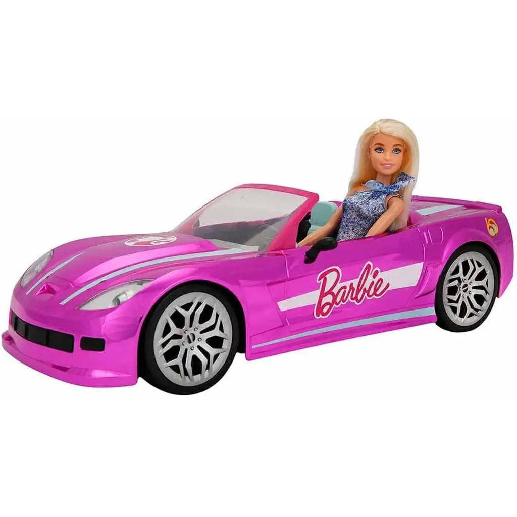 Barbie Dream Car, l’auto radiocomandata cabrio perfetta per i bambini! Una macchina sportiva dal design glamour con telecomando a 2.4 GHz. 