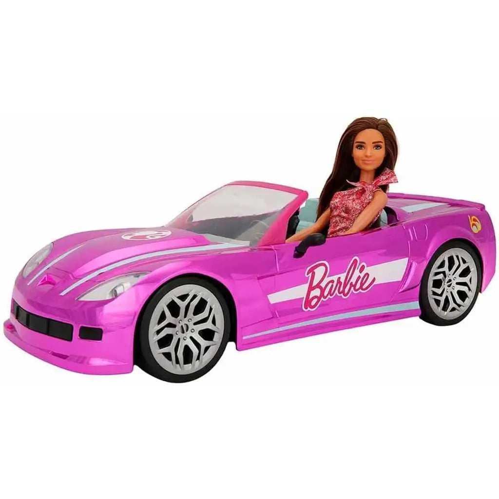 Barbie Dream Car, l’auto radiocomandata cabrio perfetta per i bambini! Una macchina sportiva dal design glamour con telecomando a 2.4 GHz. 
