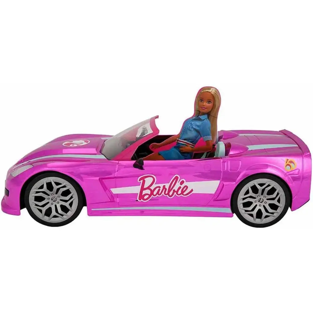 Barbie Dream Car, l’auto radiocomandata cabrio perfetta per i bambini! Una macchina sportiva dal design glamour con telecomando a 2.4 GHz. 