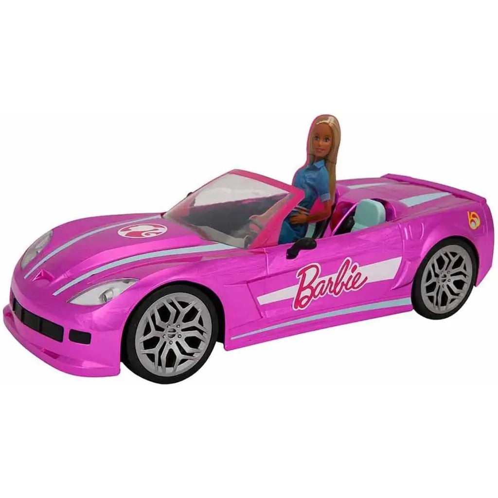 Barbie Dream Car, l’auto radiocomandata cabrio perfetta per i bambini! Una macchina sportiva dal design glamour con telecomando a 2.4 GHz. 