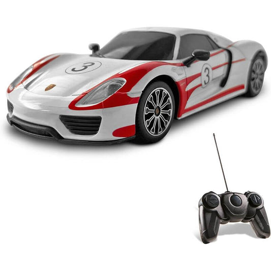 Auto-Radiocomandata-Porsche-918-Spyder-Weissach-1:24-Bambini-Mondo-1