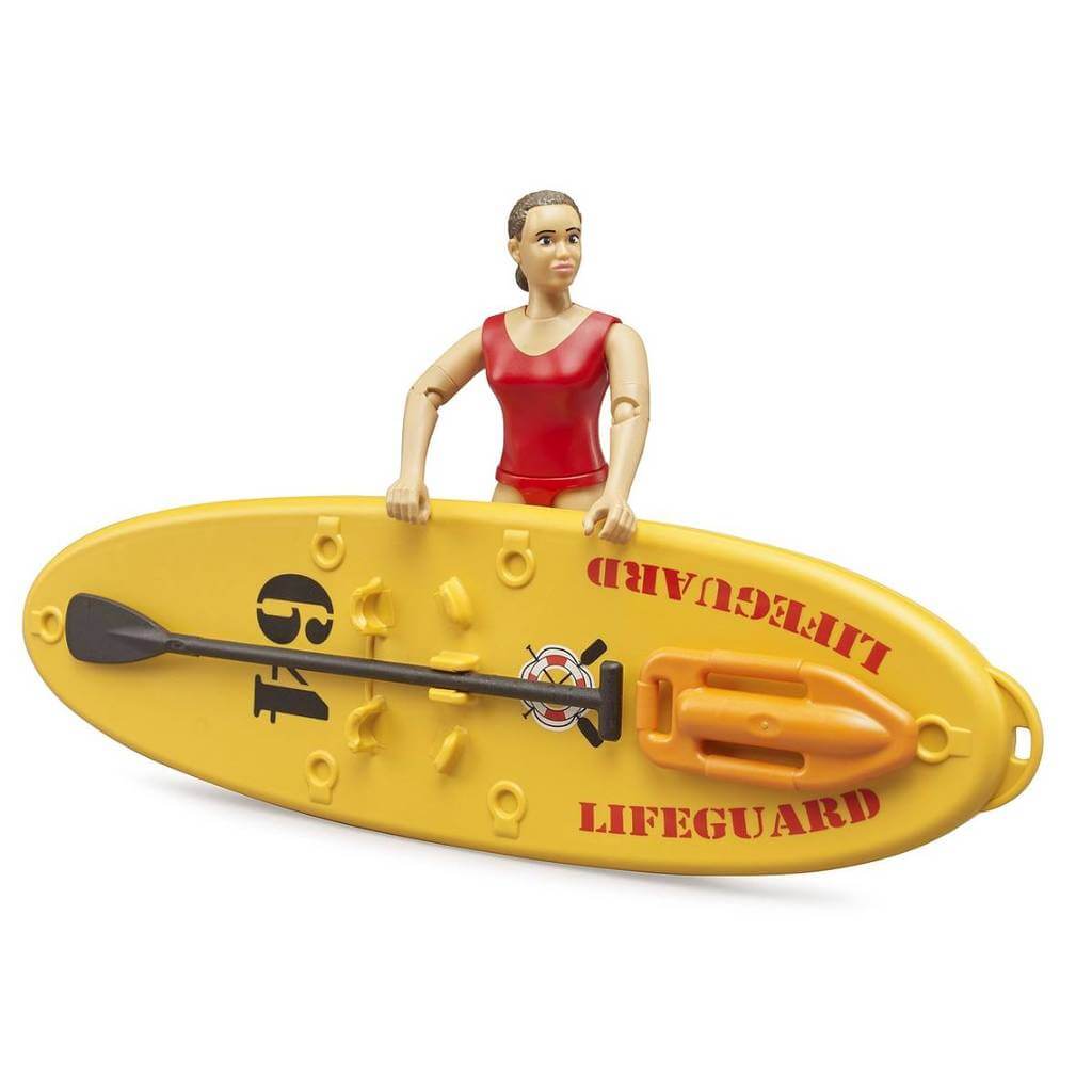 Bagnina-Tavola-SUP-Bruder-62785-bworld-Life-Guard-Giocattolo-4