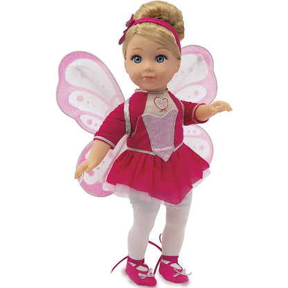 Bambola Giulia Ballerina è interattiva e perfetta per amanti di danza e musica classica. Pronuncia frasi, suona brani premendo petto e mano, e include ali per bambola e bambina 1 (19092892)