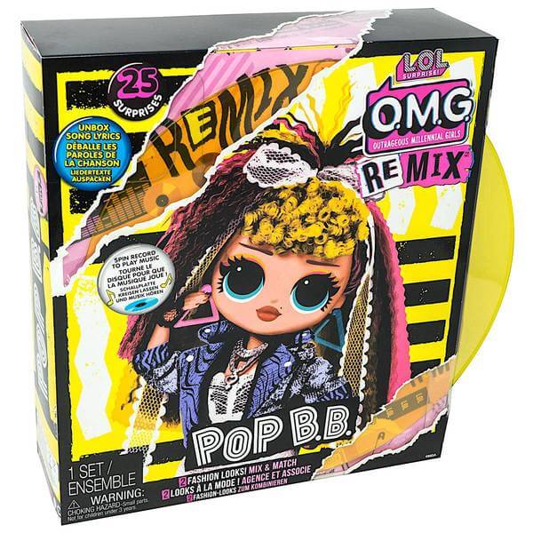Bambola LOL OMG Remix Pop B.B. 25 Sorprese Giochi Preziosi Per Bambine BabyLud