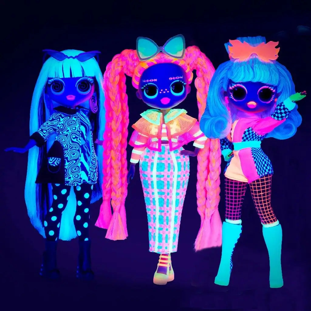 LOL Surprise OMG Dazzle, la Fashion Doll perfetta per bambine! Outfit alla moda, accessori e dettagli che brillano sotto la luce UV