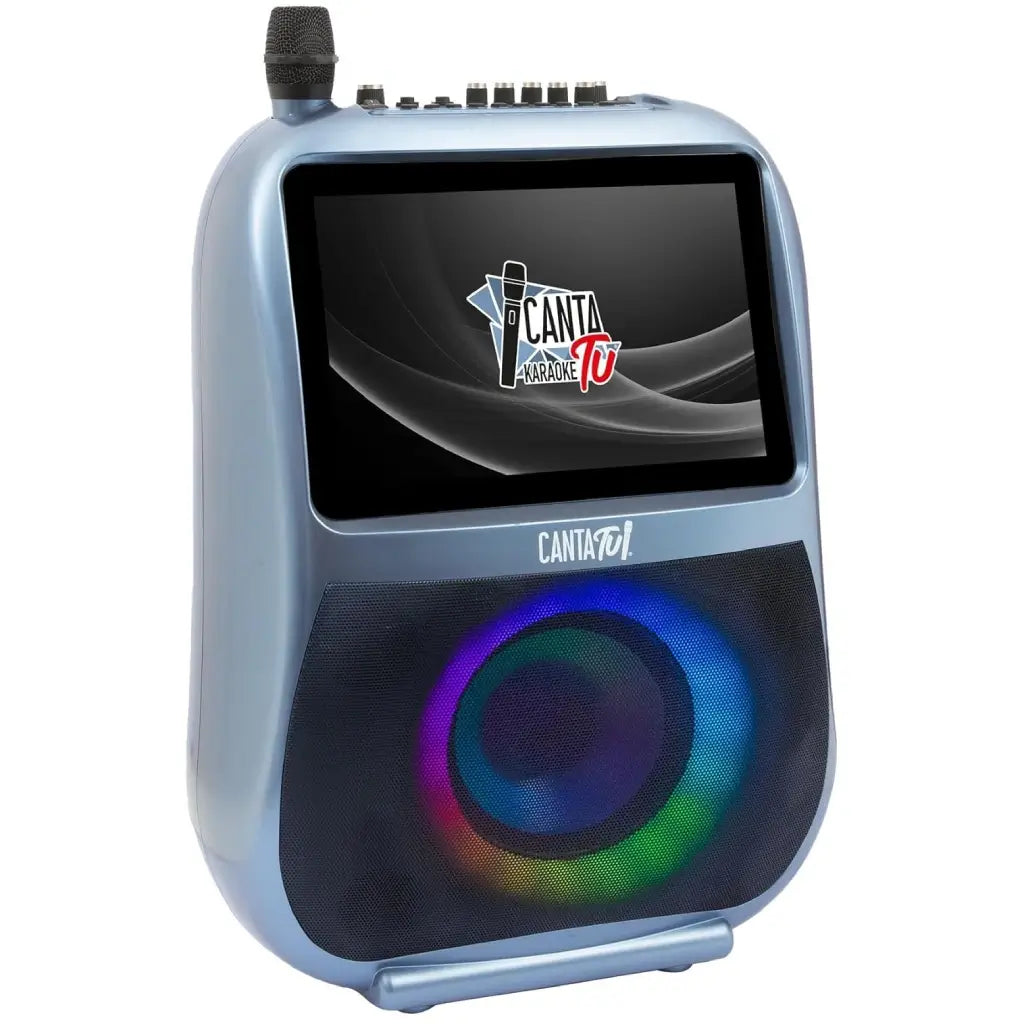 Canta Tu Giochi Preziosi CTC10200 Blu Karaoke Portatile con Microfono Senza Fili Bluetooth 1