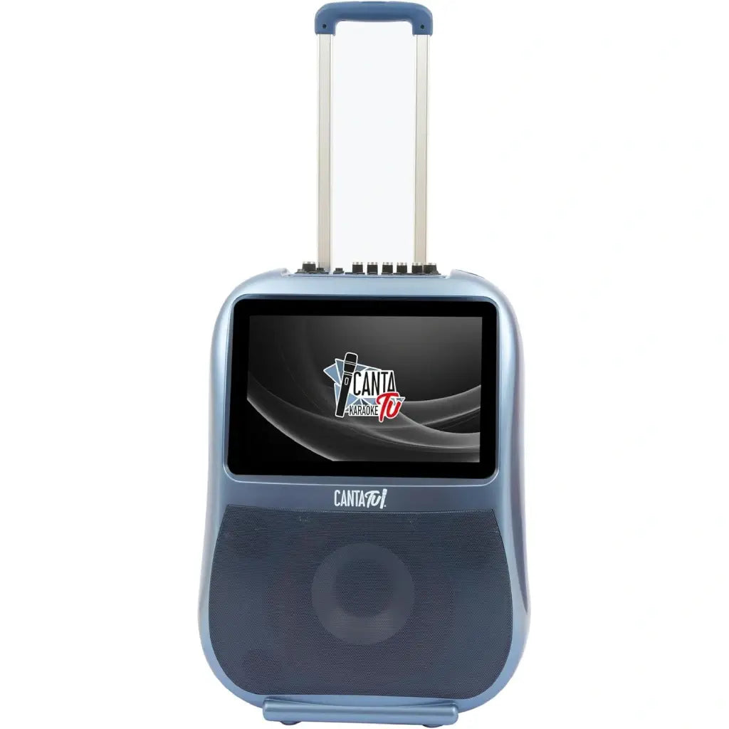 Canta Tu Giochi Preziosi CTC10200 Blu Karaoke Portatile con Microfono Senza Fili Bluetooth 3