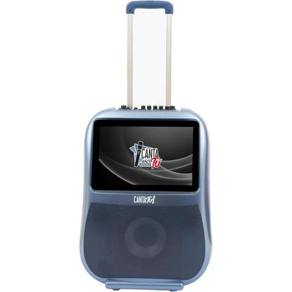 Canta Tu Giochi Preziosi CTC10200 Blu Karaoke Portatile con Microfono Senza Fili Bluetooth 3