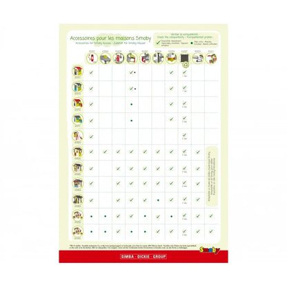 Casetta da giardino per bambini Smoby Neo Jura Lodge. Design modulare con porte, finestre, persiane richiudibili e mangiatoia per uccellini. Giochi all’aperto sicuri e creativi 810500