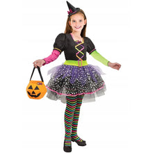 Costume Da Barbie Strega Per Bambina Halloween
