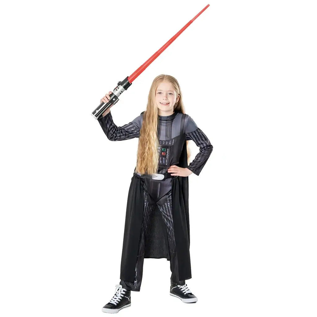 Costume Darth Vader Deluxe Bambino Rubies Vestito Star Wars Ufficiale con Maschera e Mantello 5