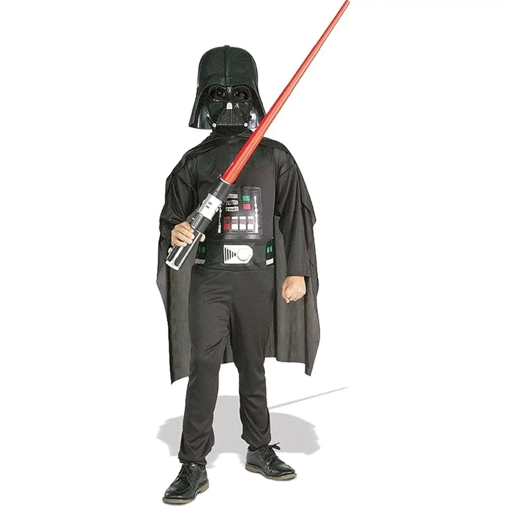 Costume Darth Vader Bambino Star Wars con Maschera e Spada Laser 2