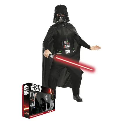 Costume Darth Vader Bambino Star Wars con Maschera e Spada Laser 3