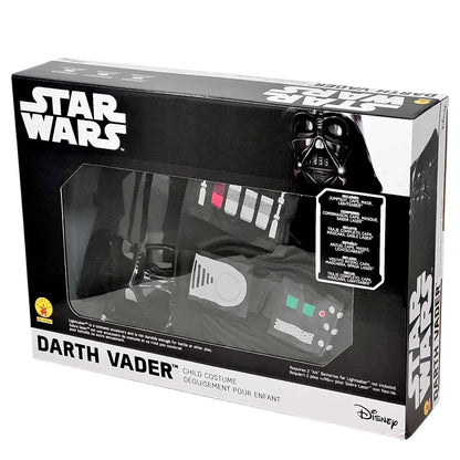 Costume Darth Vader Bambino Star Wars con Maschera e Spada Laser 7