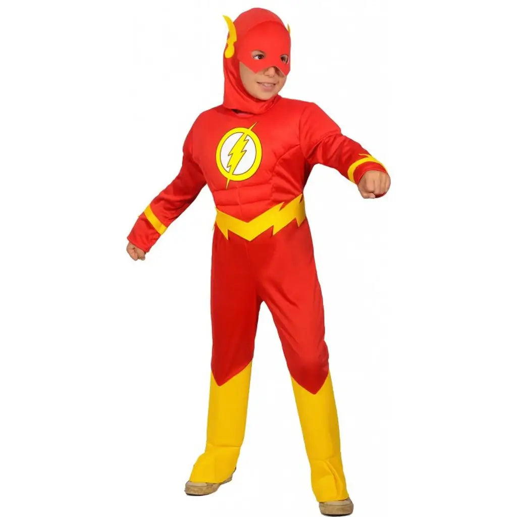 Costume Flash Bambino 3-4 Anni Carnevale Travestimento Supereroi Ciao 11681 1