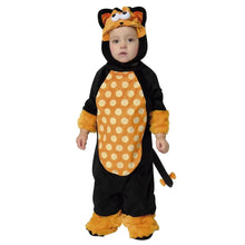 Monster Kit-Cat per bambini 1–2 anni Tuta peluche con cappuccio e coda. Morbido, caldo e perfetto per Halloween Rubie's S8539