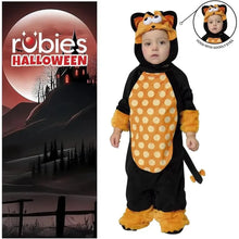 Monster Kit-Cat per bambini 1–2 anni Tuta peluche con cappuccio e coda. Morbido, caldo e perfetto per Halloween Rubie's S8539 2