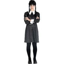 Costume Mercoledì Addams ufficiale per bambine: qualità, comfort e magia per feste, Halloweene travestimenti speciali. Ideale per ragazze 10, 12 anni