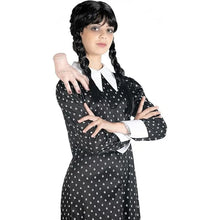 Costume Mercoledì Addams ufficiale per bambine: qualità, comfort e magia per feste, Halloweene travestimenti speciali. Ideale per ragazze 10, 12 anni