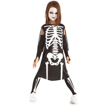 Costume da Bambina Scheletro di Halloween