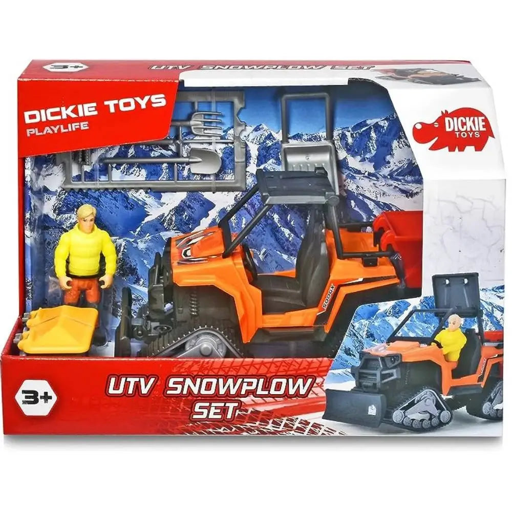 Il Set Spazzaneve Cingolato Dickie Toys include un veicolo realistico in scala 1:24, un personaggio articolato e accessori. Perfetto per bambini dai 3 anni in su, ideale per creare avventure invernali e stimolare la fantasia. 2