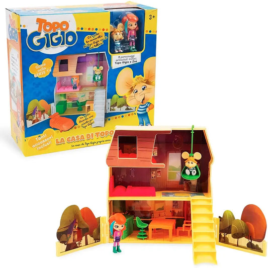  La Casa di Topo Gigio: camerette, cucina, giardino con casetta sull’albero e tanti accessori e personaggi inclusi! Perfetto per bambini dai 3 anni in su 1