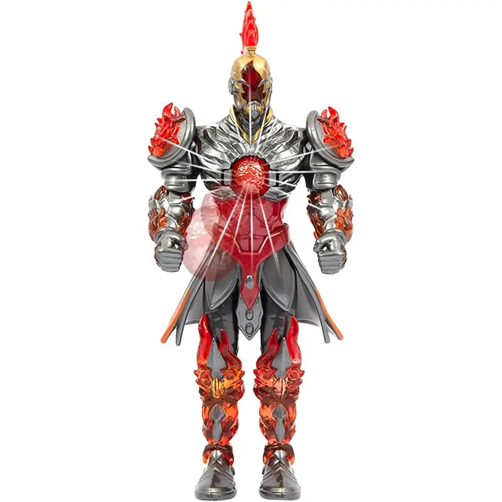 Action Figure di Fireon Gormita del Clan del Fuoco da 15 cm, completamente articolato e dotato di una funzione di attacco.Prodotto Giochi Preziosi Età 3+.5