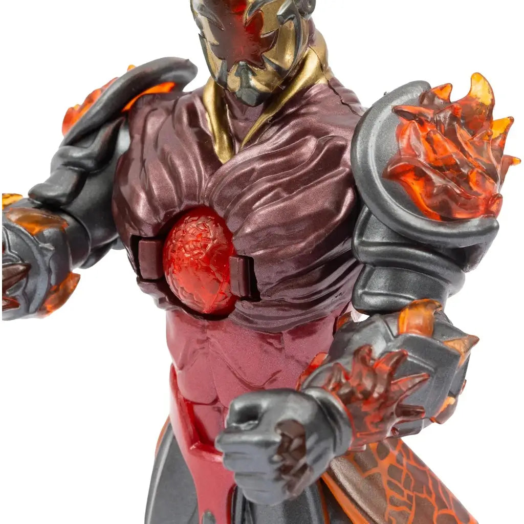 Action Figure di Fireon Gormita del Clan del Fuoco da 15 cm, completamente articolato e dotato di una funzione di attacco.Prodotto Giochi Preziosi Età 3+.4