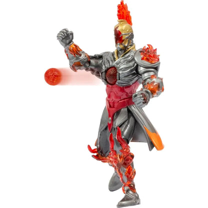Action Figure di Fireon Gormita del Clan del Fuoco da 15 cm, completamente articolato e dotato di una funzione di attacco.Prodotto Giochi Preziosi Età 3+.6