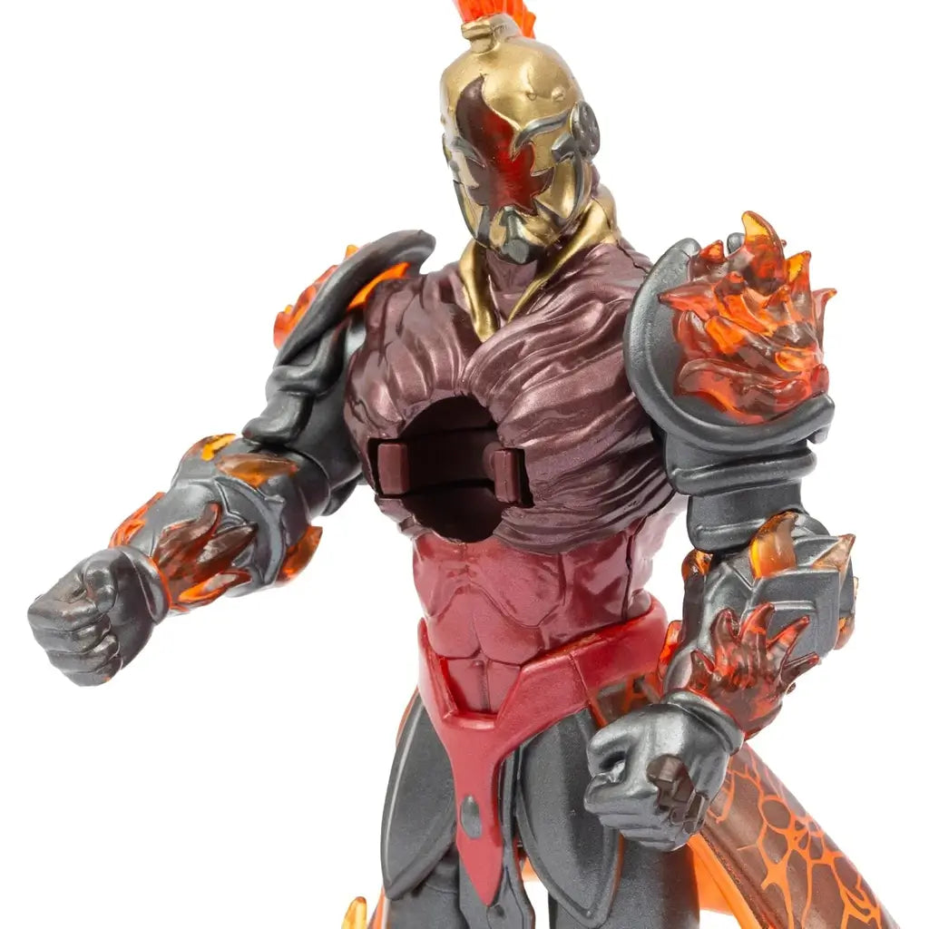 Action Figure di Fireon Gormita del Clan del Fuoco da 15 cm, completamente articolato e dotato di una funzione di attacco.Prodotto Giochi Preziosi Età 3+.7