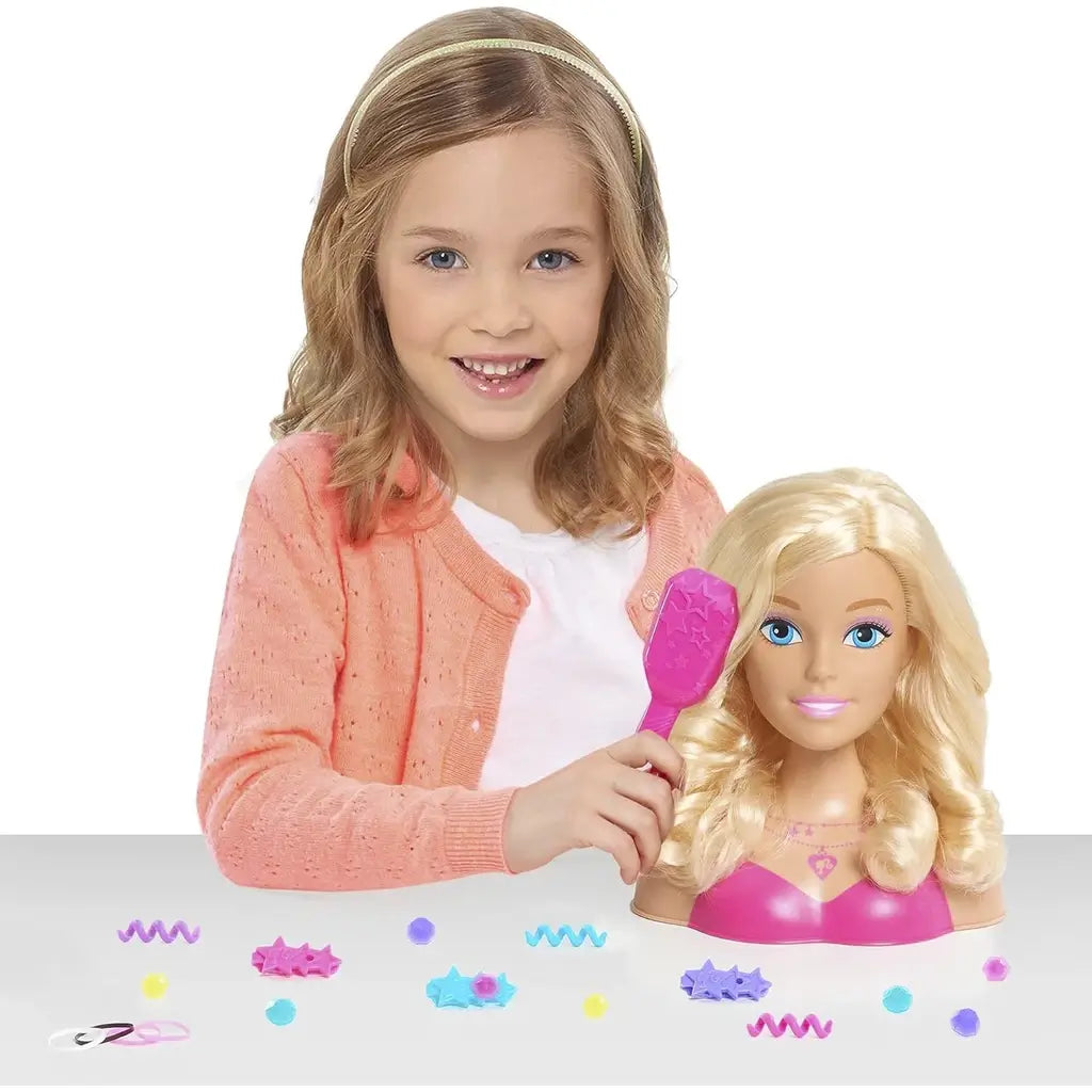 Testa di Bambola Barbie da Pettinare Acconciare 20 Accessori Grandi Giochi BAR28000 Un gioco creativo per bambine 4