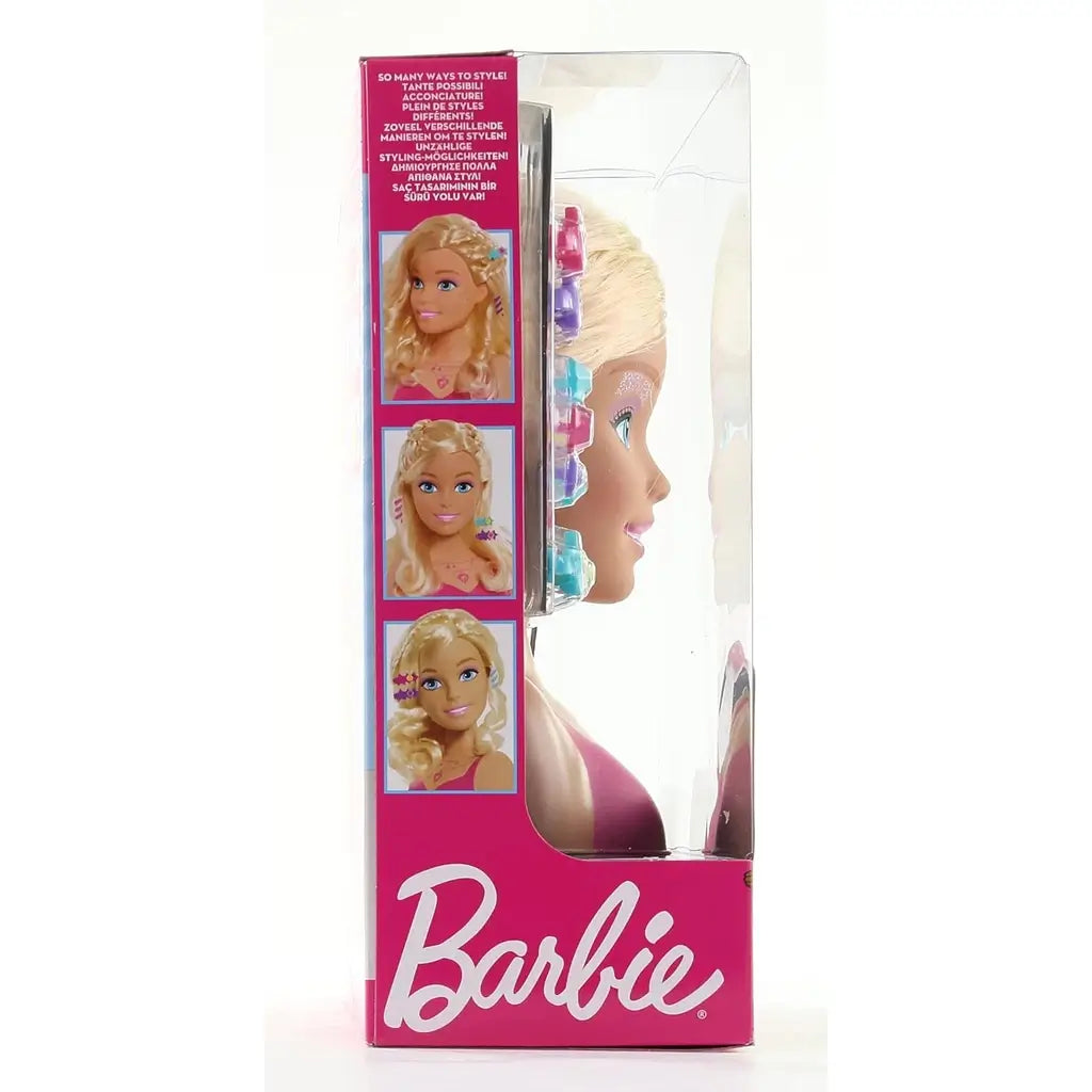 Testa di Bambola Barbie da Pettinare Acconciare 20 Accessori Grandi Giochi BAR28000 Un gioco creativo per bambine 9