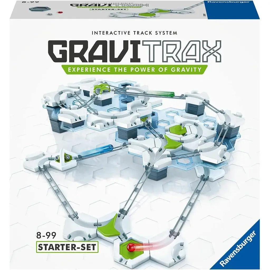 GraviTrax Starter Set Ravensburger è una pista di biglie interattiva e gioco educativo STEM per bambini, che unisce creatività, fisica e divertimento. 27597