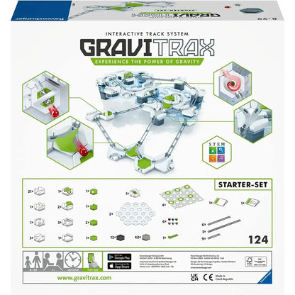 GraviTrax Starter Set Ravensburger è una pista di biglie interattiva e gioco educativo STEM per bambini, che unisce creatività, fisica e divertimento. 27597