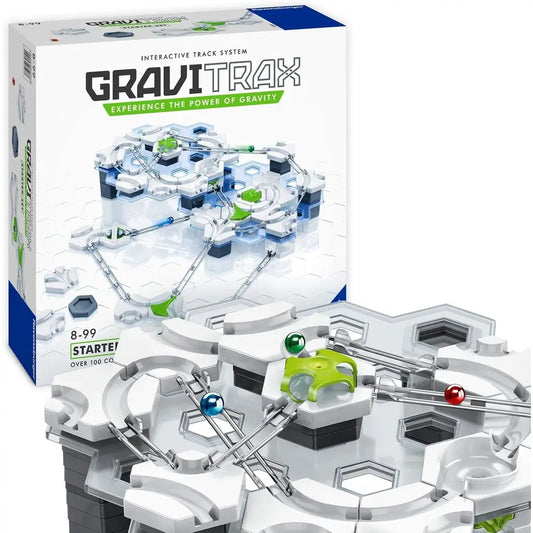 GraviTrax Starter Set Ravensburger è una pista di biglie interattiva e gioco educativo STEM per bambini, che unisce creatività, fisica e divertimento. 27597