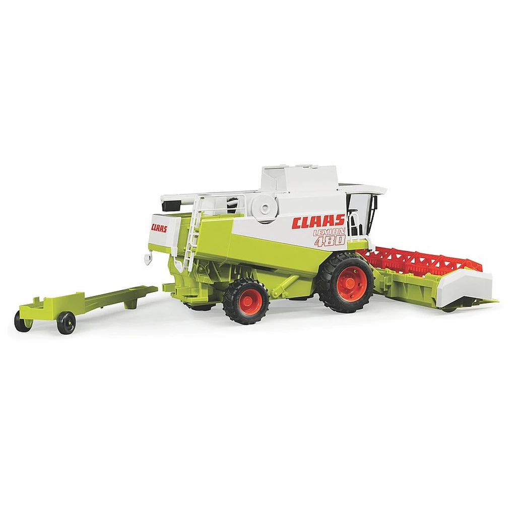 Mietitrebbia Claas Lexion 480 Bruder 02120 Giocattolo Agricolo con Dettagli Realistici Per Bambini 2