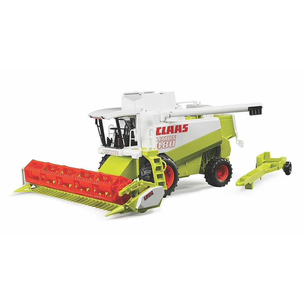 Mietitrebbia Claas Lexion 480 Bruder 02120 Giocattolo Agricolo con Dettagli Realistici Per Bambini 1