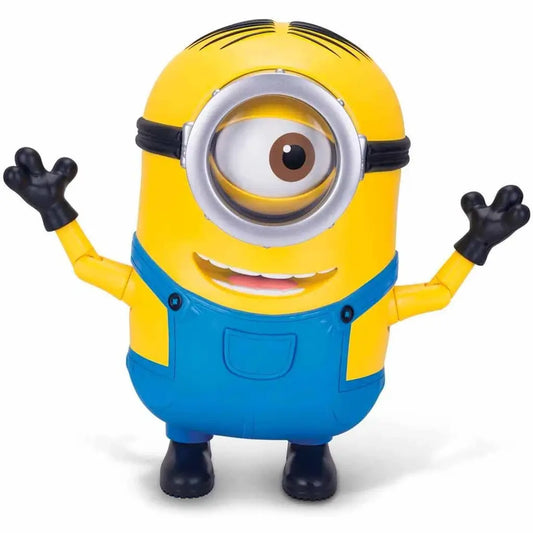Minions Dancing Stuart Giocattolo Parlante! Stuart canta, balla e risponde alla voce, perfetto per bambini dai 4 anni