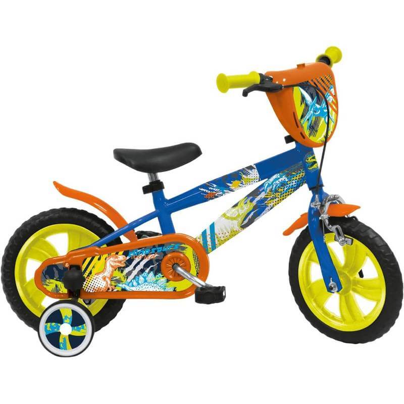 Mondo-Bicicletta-Dinosauri-Misura-12-Bambini-3-5-Anni-1