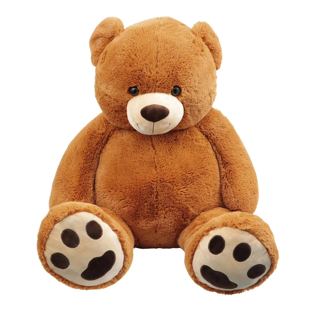 Orsacchiotto Peluche Grande 135 cm Orso Morbido e soffice, perfetto per coccole e regali speciali. Disponibile in 2 colori con dettagli curati e materiali di alta qualità.