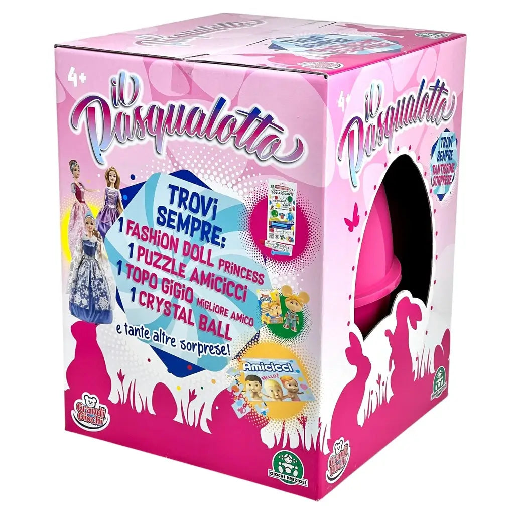 Pasqualone con Sorprese Pasqualotto Uovo Pasqua per Bambine
