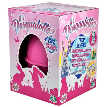 Pasqualone con Sorprese Pasqualotto Uovo Pasqua per Bambine