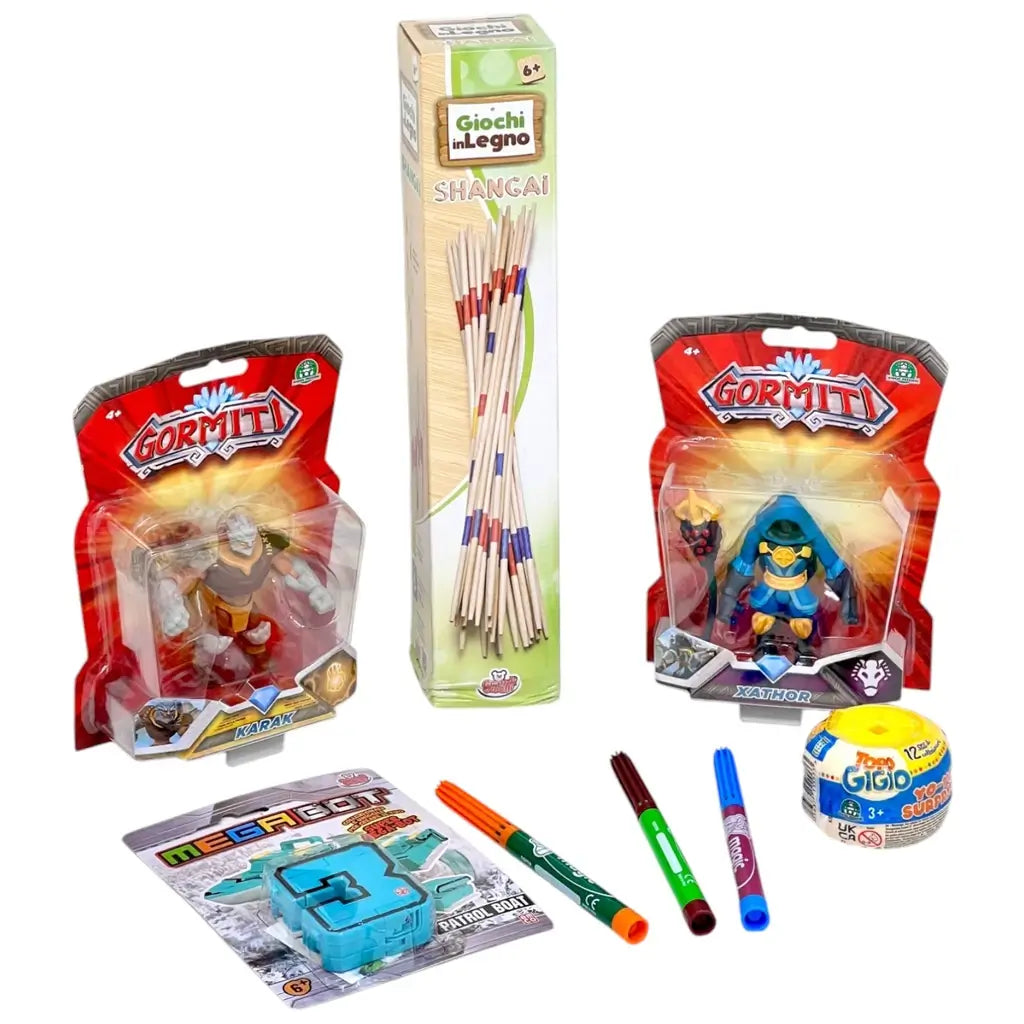 Pasqualone Grandi Giochi con Sorprese: Gormiti, Megabot e Topo Gigio – Uovo di Pasqua per Bambini 3