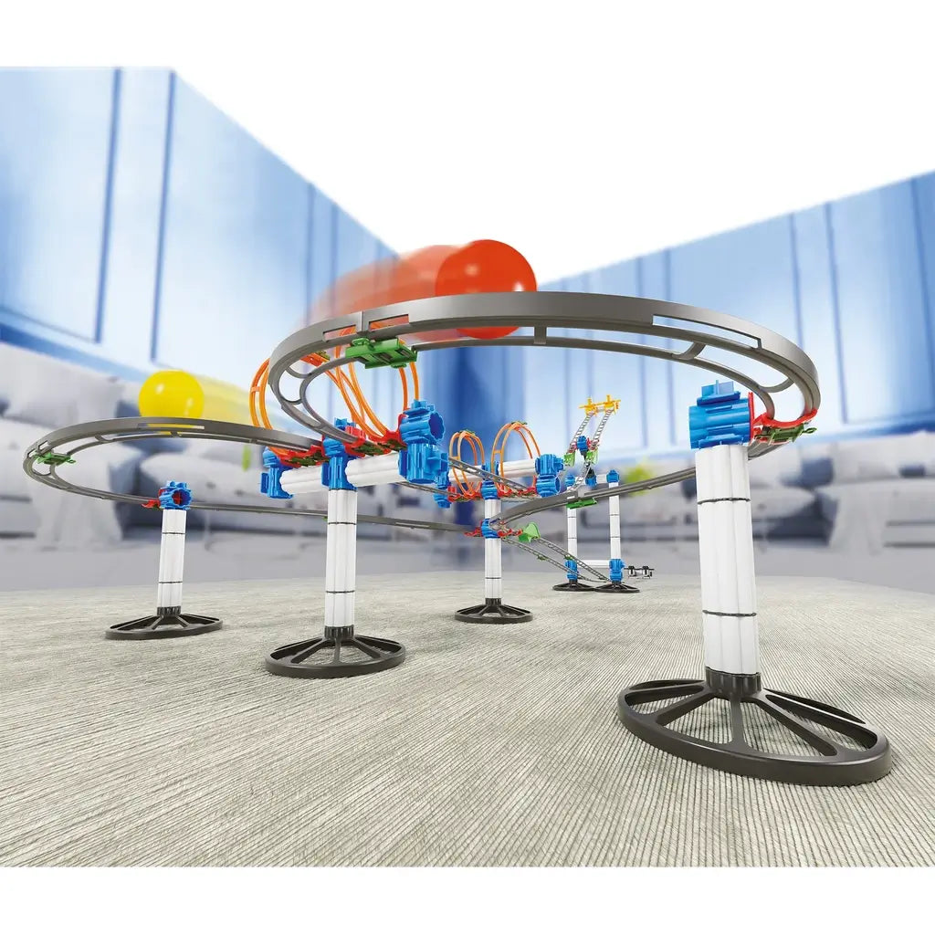 Pista Per Biglie Skyrail League Quercetti 6605 7 Metri Intelligente Migoga Race 4
