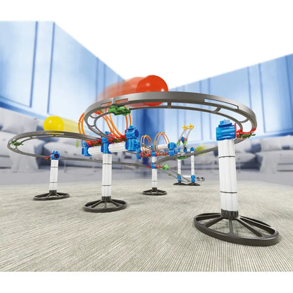 Pista Per Biglie Skyrail League Quercetti 6605 7 Metri Intelligente Migoga Race 4